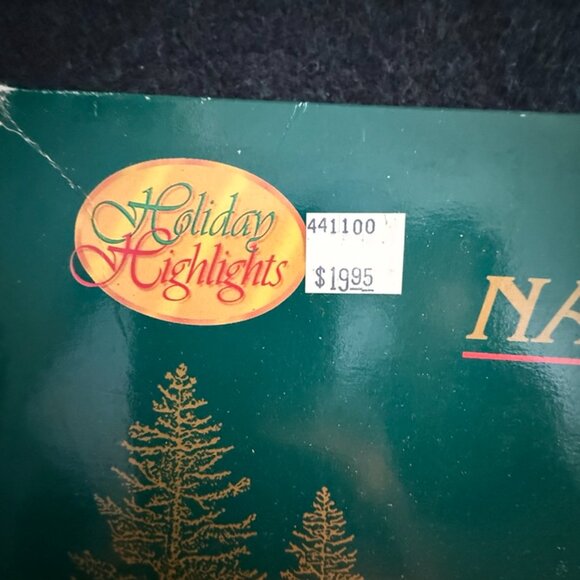 Set 2 Vtg Nature Clusters White Glitter Plastic Pinecone Christmas Light String - Picture 6 of 13